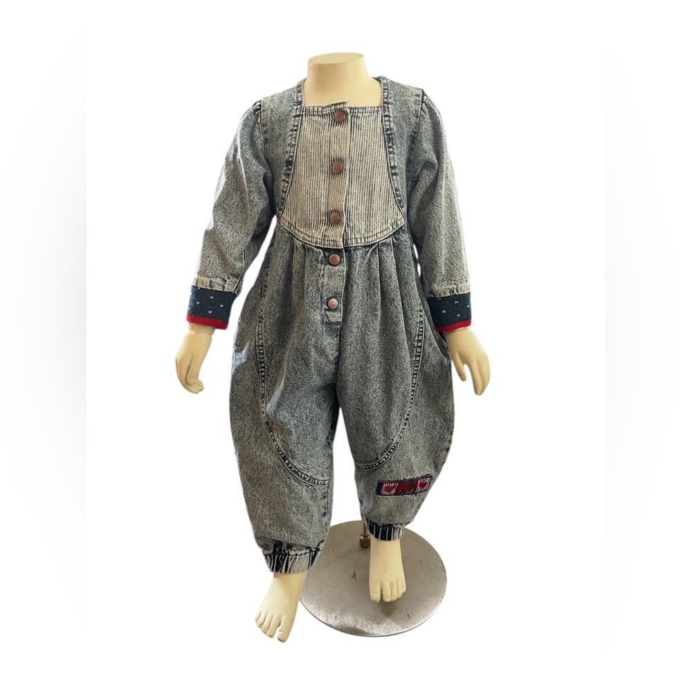 Vintage Little Levi's Kids Denim Romper